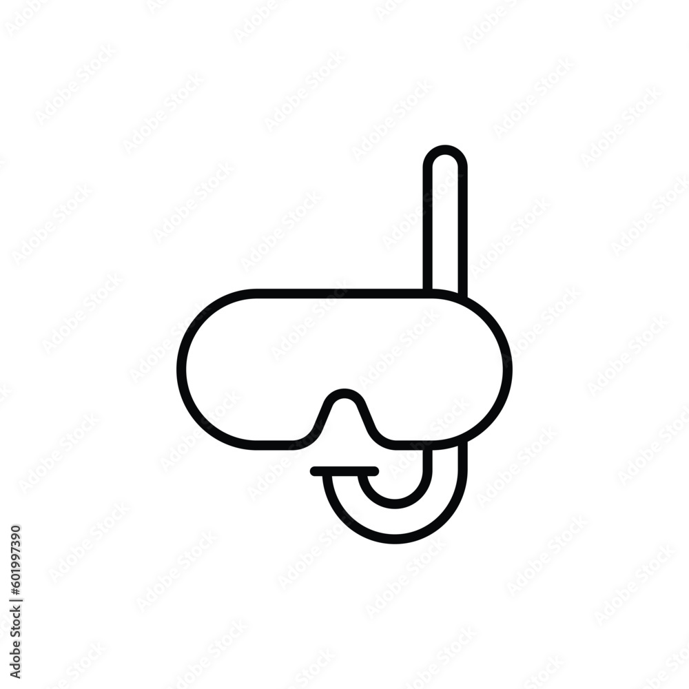 Scuba Diving icon vector stock. Scuba Diving icon vector stock.