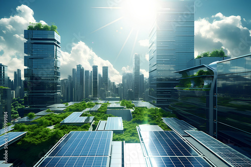 The vision for the future: advanced green energy in urban landscapes, Generative AI