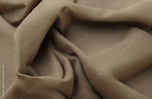 flowing fabric texture. Generative AI