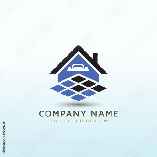 Design a custom logo for a re branding flooring company