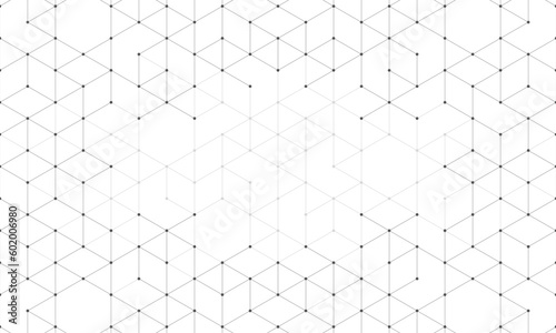 Abstract geometric background with polygon shape pattern photo