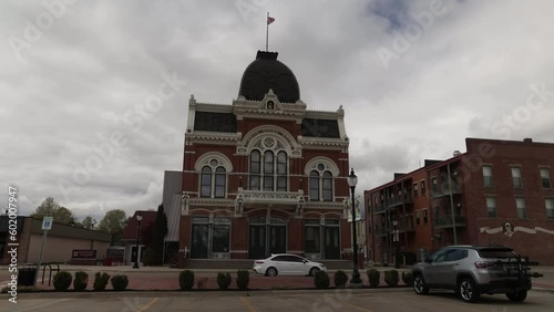 Tibbits Historic Opera House in Coldwater, Michigan with timelapse video. photo