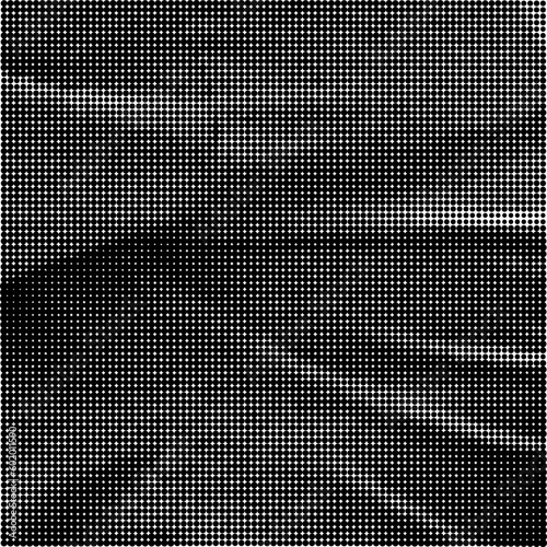 Vector Halftone Pattern. Set of Dots. Dotted Texture on White Background. Overlay Grunge Template. Distress Linear Design. Fade Monochrome Points. Pop Art Backdrop.