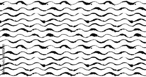 Animated Parallel Wavy Inky Pattern on Blotting Paper