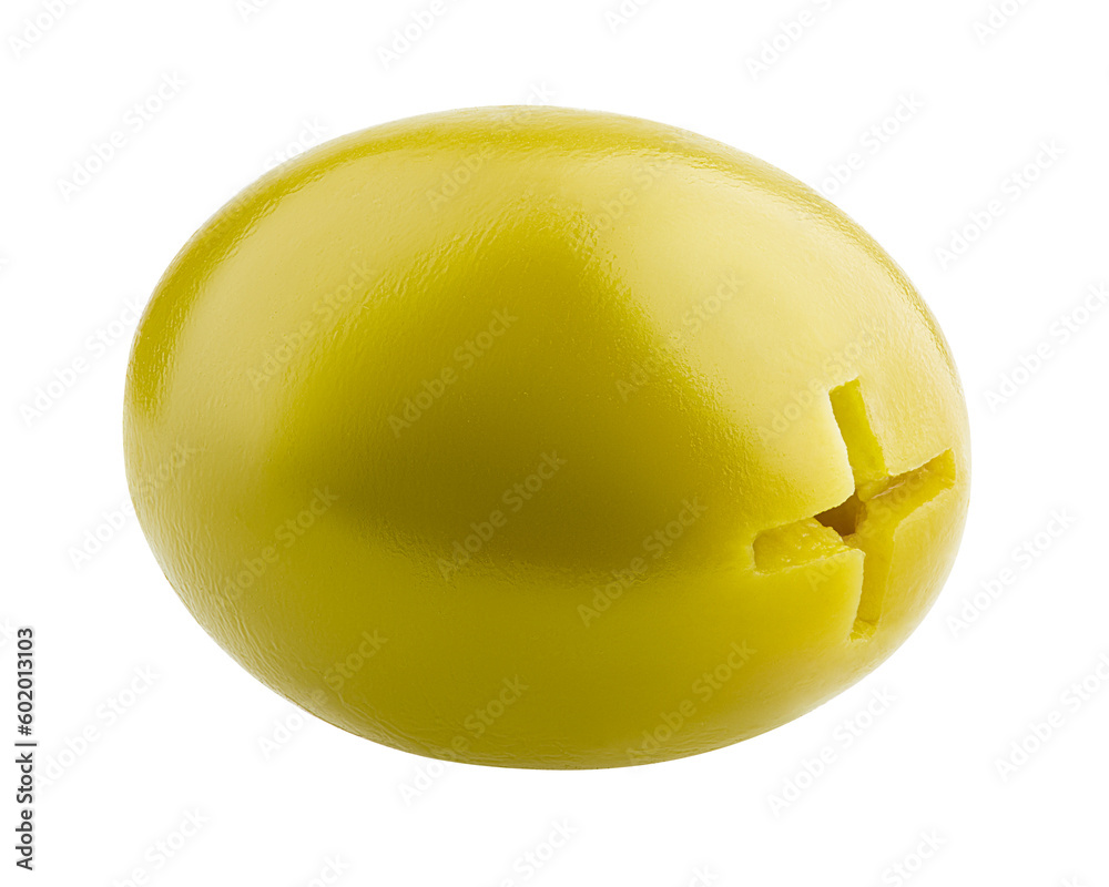 pitted olive isolated on white background, full depth of field pitted olive isolated on white background, full depth of field