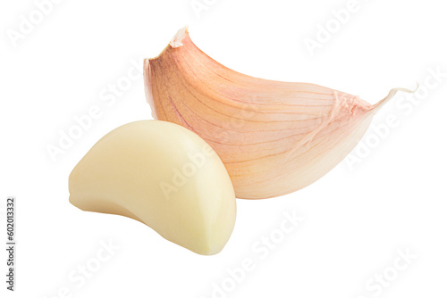 Fototapeta Naklejka Na Ścianę i Meble -  garlic, isolated on white background, full depth of field