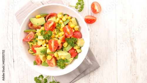 bowl of mixed vegetable salad