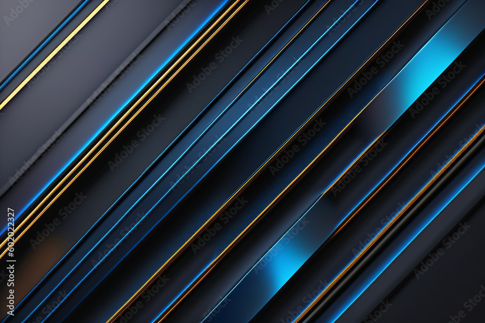 Black blue abstract modern background for design. Dark. Geometric shape. Generative Ai Black blue abstract modern background for design. Dark. Geometric shape. Generative Ai