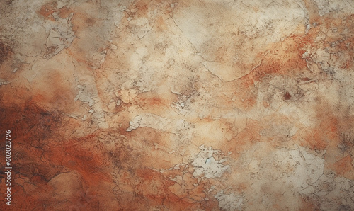 Texture  - old paper / (design by AI & A86)	 photo
