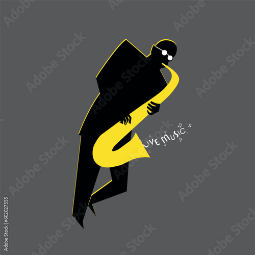 Saxophone player