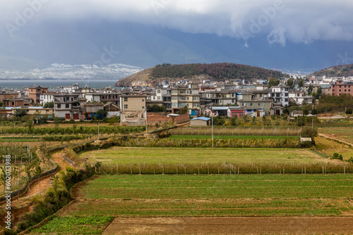 Beicun village near Erhai lake, Yunnan province, China
