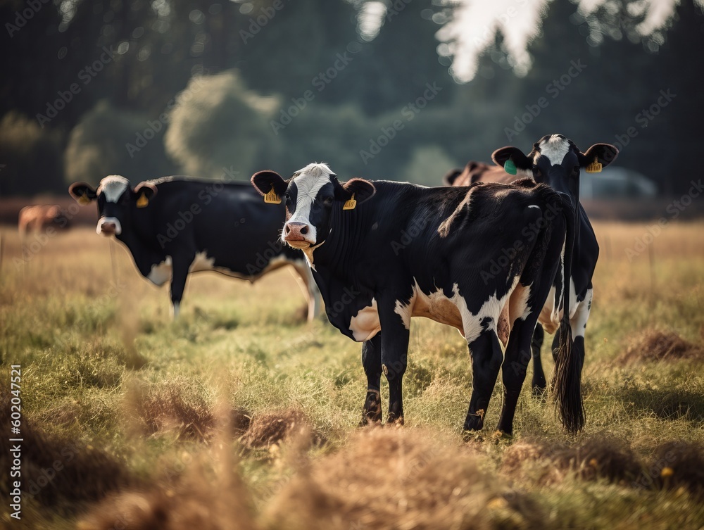 Cow in a field Cow in a field