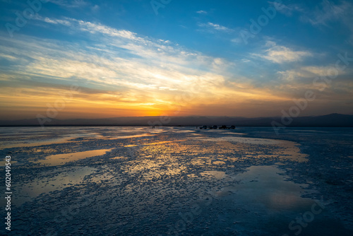 Lake Karum, a hypersaline lake in northern Ethiopia. Located in Kilbet Rasu, Afar Region. An improved edit. © Janos