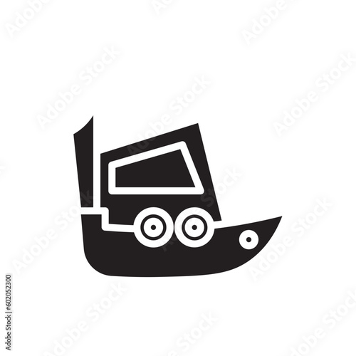 Boat Coble Fisher Icon