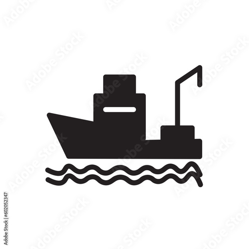 Boat Drifter Fish Icon