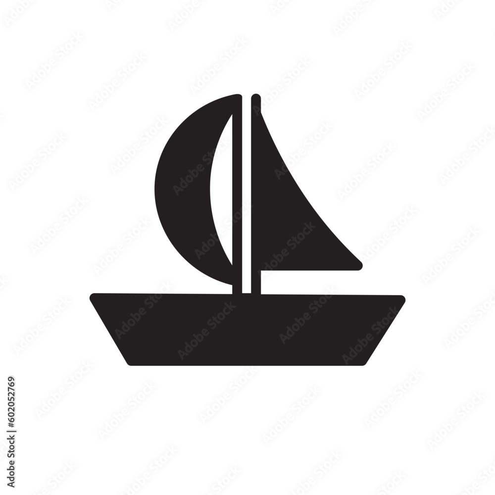 Boat Fishing Sea Icon Boat Fishing Sea Icon