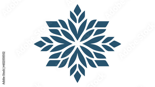 Abstract elegant tree leaf flower logo icon vector design
