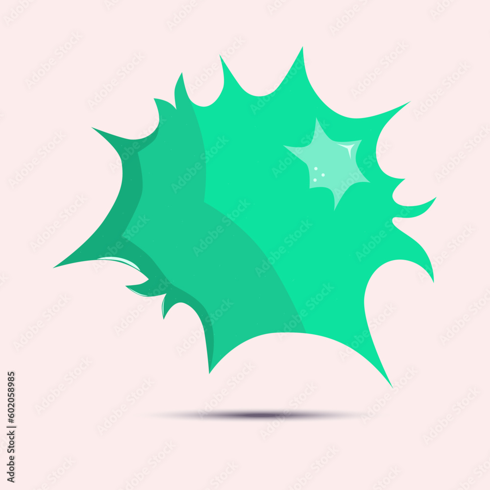 Cartoon speech bubble icon, isolated on a beige background. Emty text cloud for social media, comments or dialoges. Thought balloon illustration Cartoon speech bubble icon, isolated on a beige background. Emty text cloud for social media, comments or dialoges. Thought balloon illustration