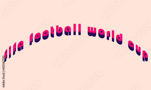 Banner food ball world cup vivid design