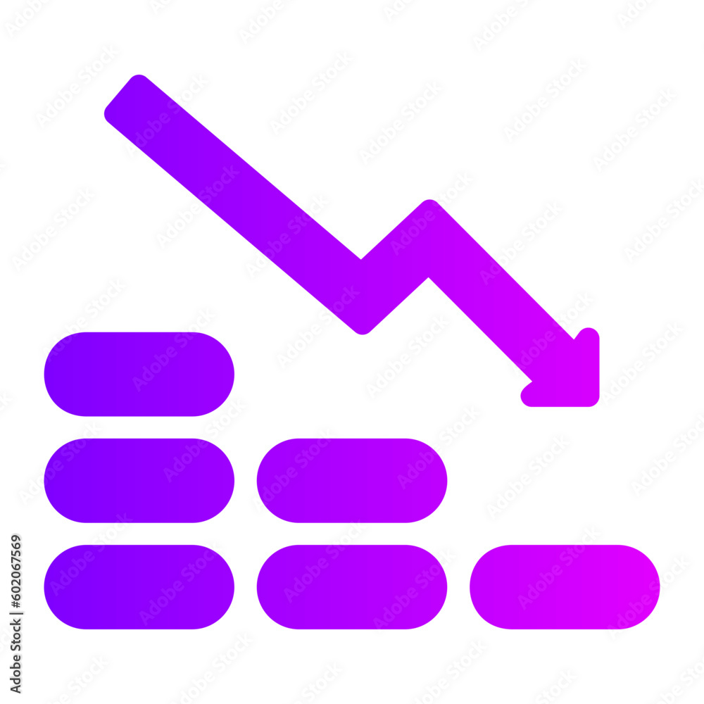 coins gradient icon coins gradient icon