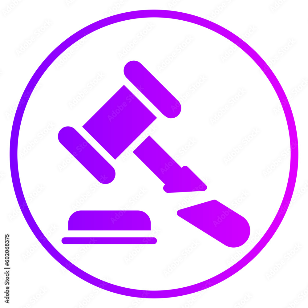 auction gradient icon auction gradient icon