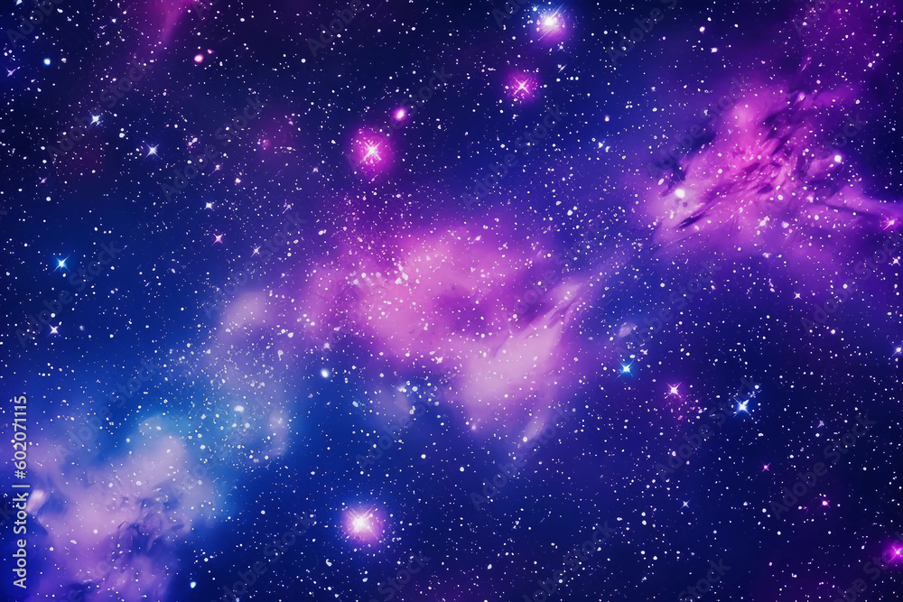 stars in a galaxy space in the style of violet and azure, lots of Shiny stars, Generative AI stars in a galaxy space in the style of violet and azure, lots of Shiny stars, Generative AI