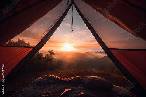 "Early Morning Camping"