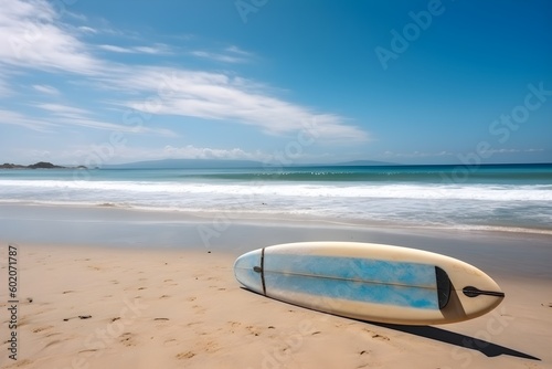 "Summer Surfboard Seascape"