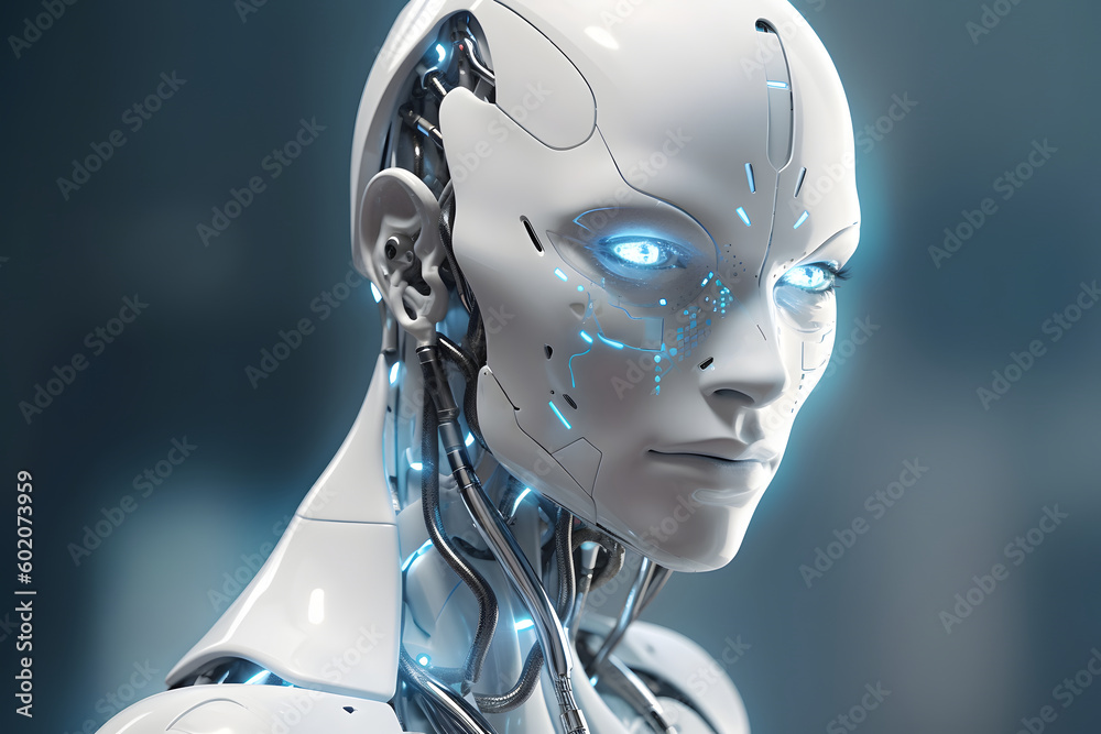 Humanoider Roboter - Generative AI	