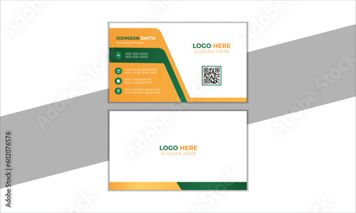 Creative and Clean Modern Business Card.
