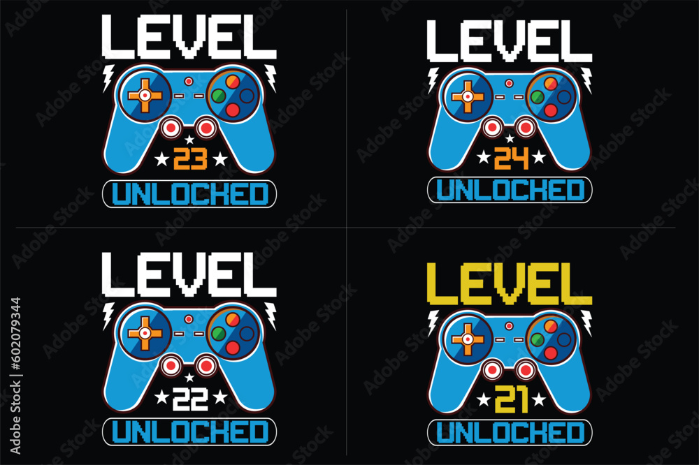 level unlocked gaming t shirt, gaming quotes t shirt, Gamer t-shirt Design
level unlocked gaming t shirt, gaming quotes t shirt, Gamer t-shirt Design