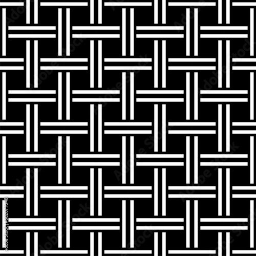 black and white seamless pattern