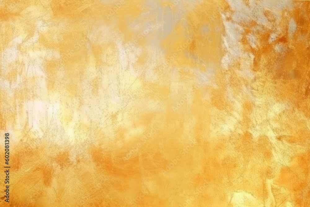 The shiny golden wall texture creates a beautiful, luxurious, and elegant background. (Generative AI)