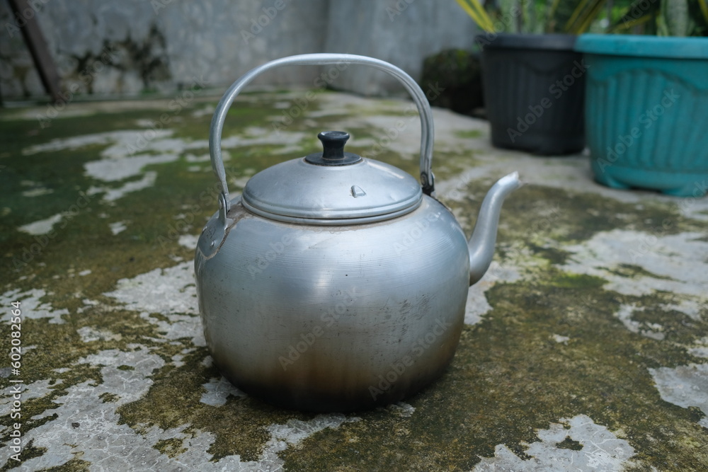Silver Hot Water Kettle photo