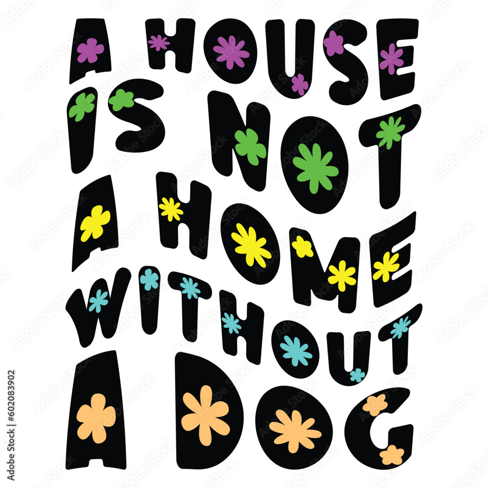 Dog Retro Design Dog Retro Design
