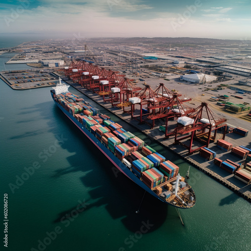 The Vital Role of Logistics Ports in Global Trade and Commerce.generative ai