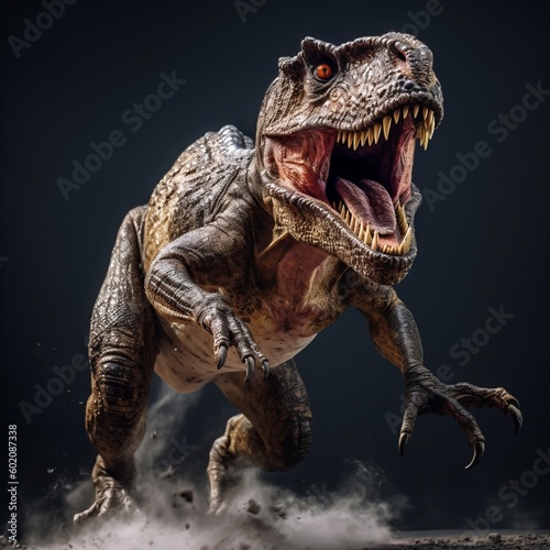 A Furious Tyrannosaurus Rex © Jardel Bassi