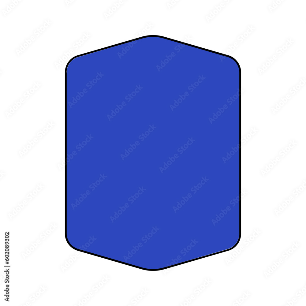 Trendy Brutalist Geometric Shape Element