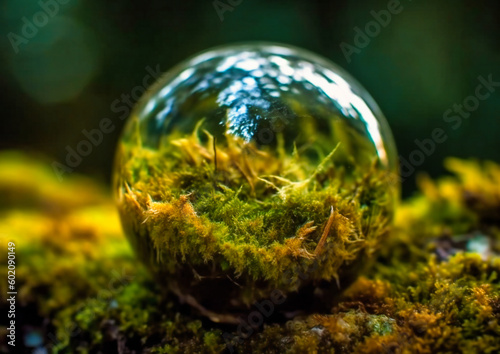earth globe on moss background earth stock videos and royaltyfree footage