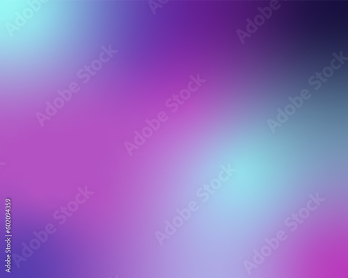 Gradient background, Vector abstract backdrop for design or presentations. Gradient from blue to pink and turquoise.