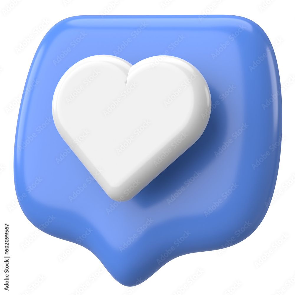 Like button. Like icon. 3D illustration. Like button. Like icon. 3D illustration.