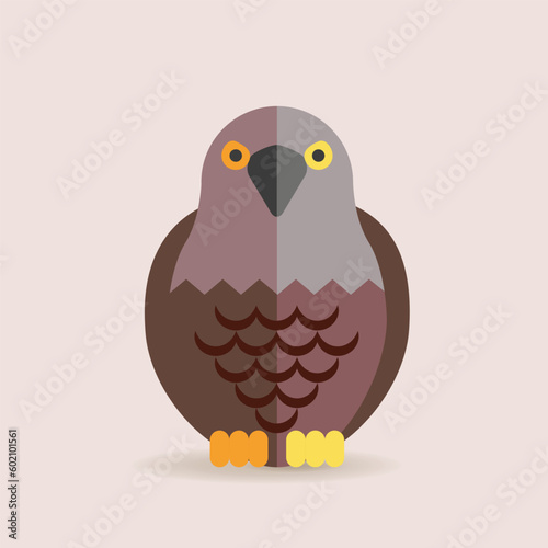 Cute animal posters  vector illustration. collection for graphic, print, card or poster. 
