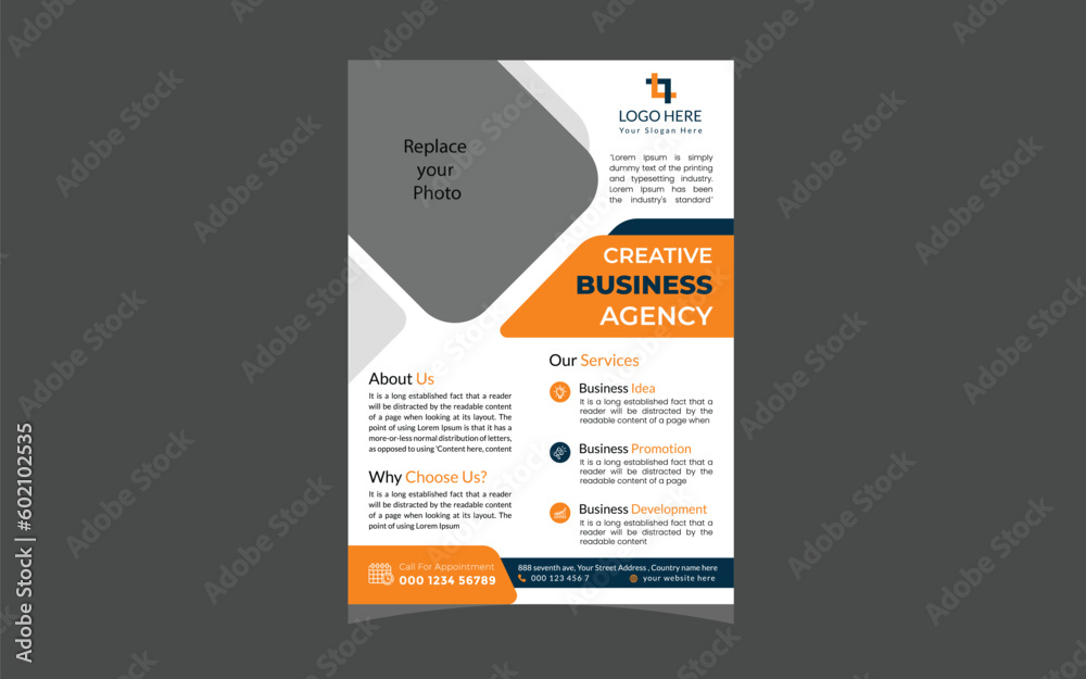 modern flyer design template modern flyer design template