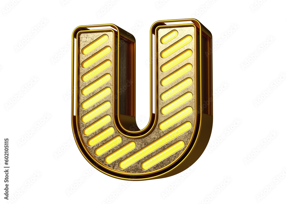 Neon display font collection letter U. Beautiful typography for composing titles, ad headers and eye-catching texts. High quality 3D rendering. Neon display font collection letter U. Beautiful typography for composing titles, ad headers and eye-catching texts. High quality 3D rendering.