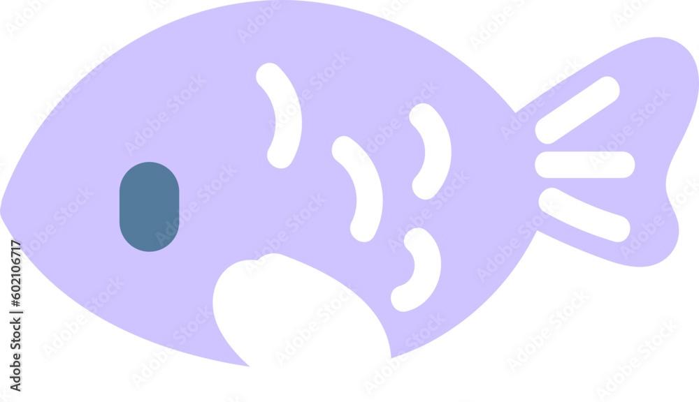 cute fish in purple cute fish in purple