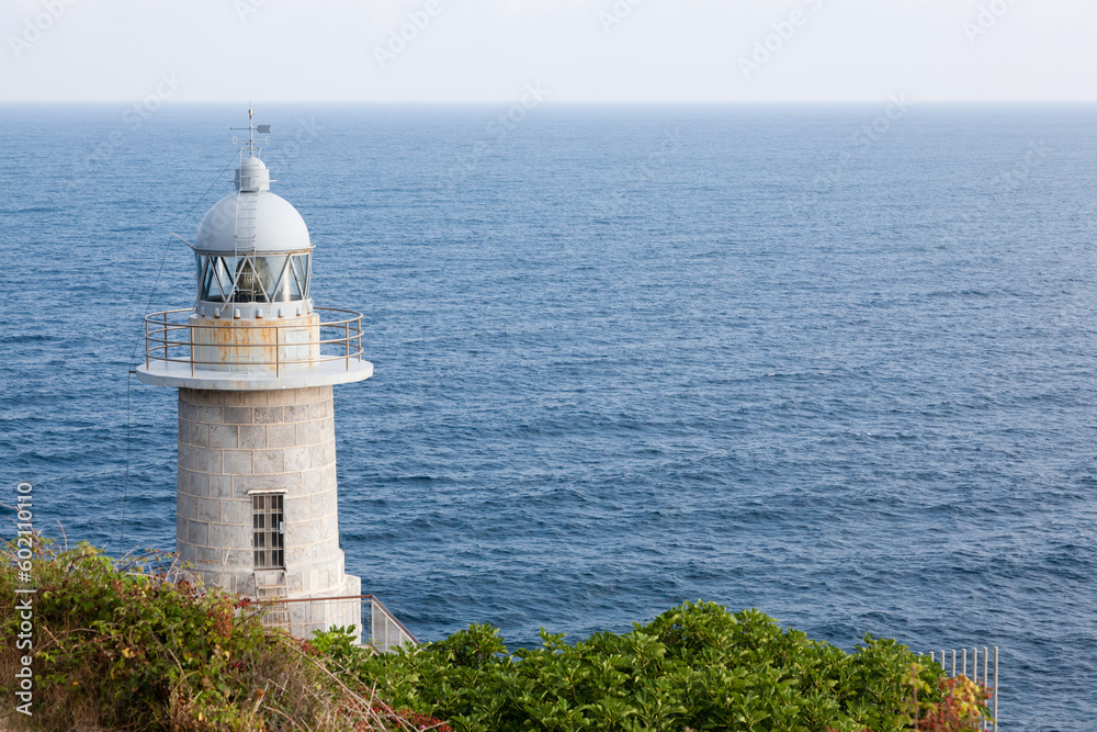 Cape santa catalina lighthouse view, Lekeitio, Spain