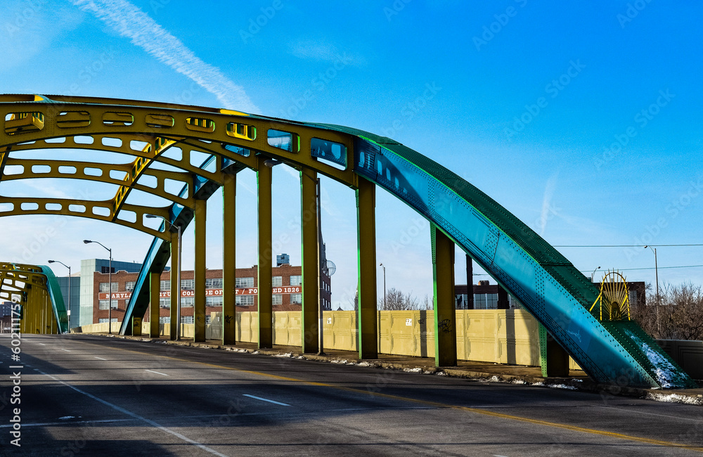 Fototapeta premium bridge over the river thames