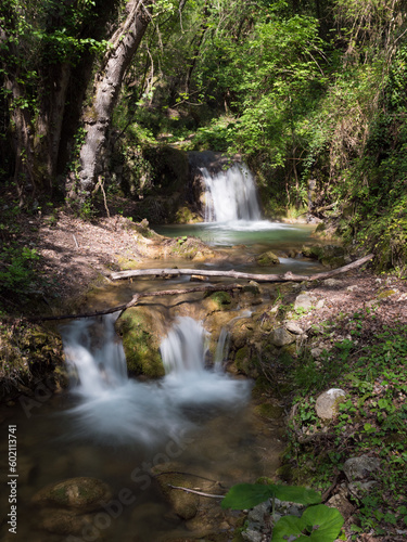 Cascate di Rioscuro  nel comune di Cineto Romano