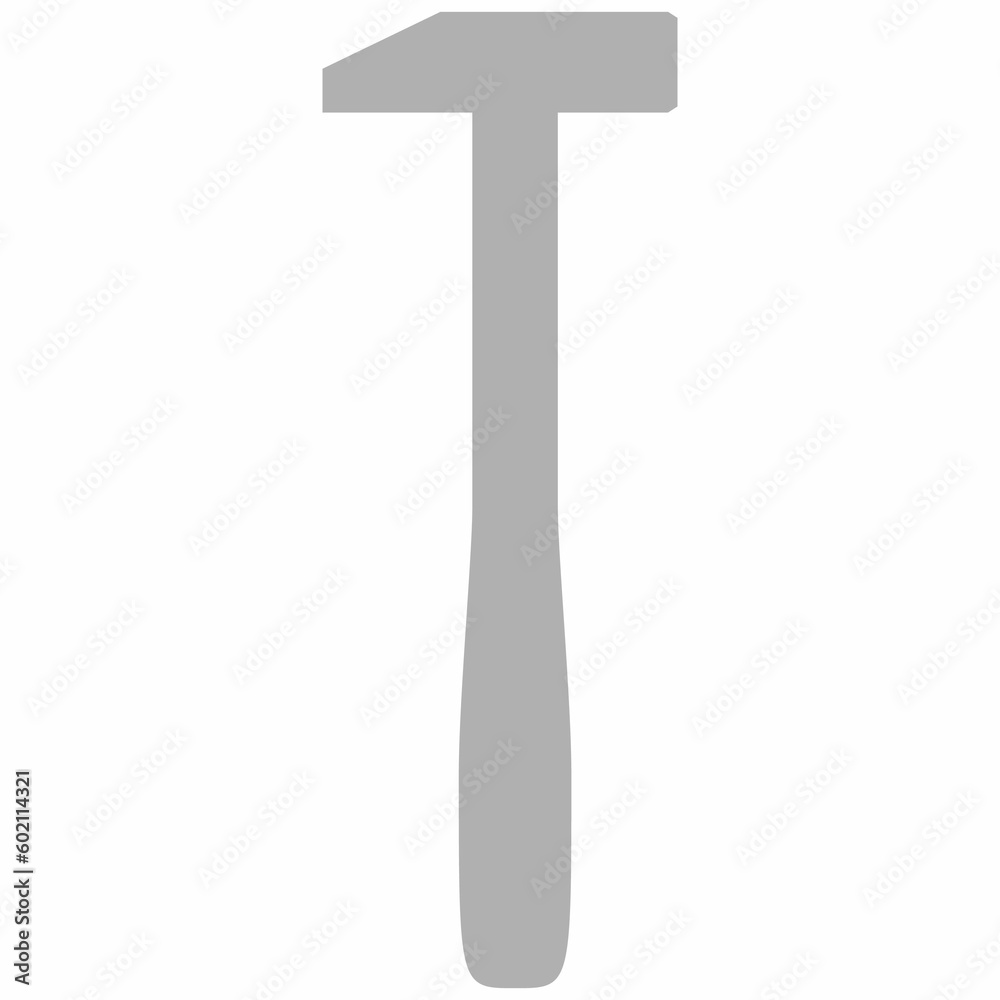 Hammer tool for repair figure flat.
Hammer tool for repair figure flat.