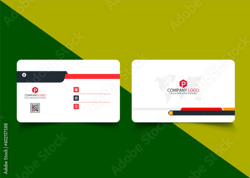 Creative and modern business card template